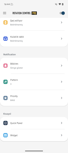 Rotation Control Pro ekran görüntüsü