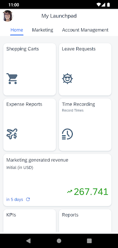 SAP Business ByDesign Mobile ekran görüntüsü