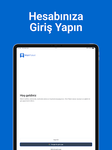 PY Kurye ekran görüntüsü