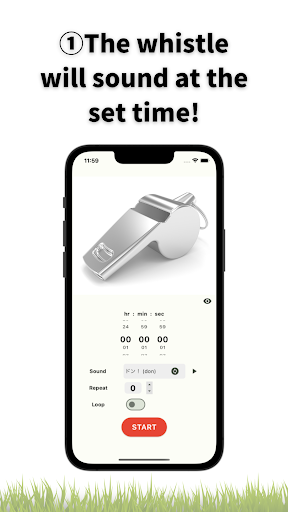 whistle sound alarm timer Pro ekran görüntüsü