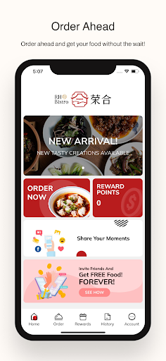 RH Bistro ekran görüntüsü