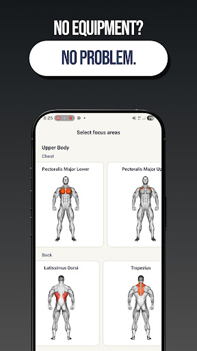 FitPlanner - Evde antrenman ekran görüntüsü