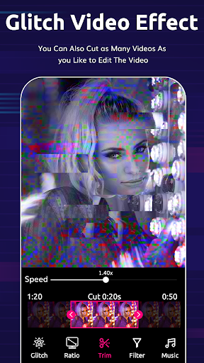 Glitch Video Effect & Editor ekran görüntüsü