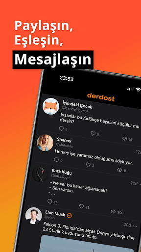 Derdost ekran görüntüsü