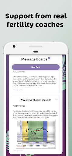 PeakDay Fertility Tracker ekran görüntüsü