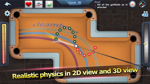 Real Pool 3D : Road to Star ekran görüntüsü