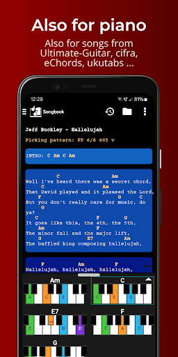 Songbook: Chords, Lyrics, Tabs ekran görüntüsü