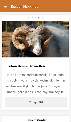 İBB Kurban ekran görüntüsü