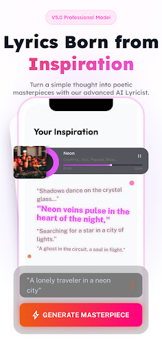 AI Song Music Maker - InsMelo ekran görüntüsü