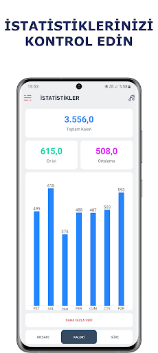 Adımsayar app - Adım Ölçer ekran görüntüsü
