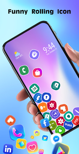Rolling Icon 3D: Change Icon ekran görüntüsü