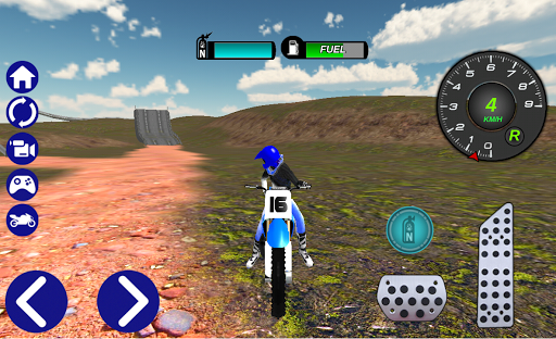 Motocross Extreme Racing 3D ekran görüntüsü