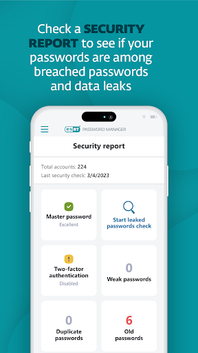 ESET Password Manager ekran görüntüsü