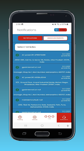 Sharma Tracker ekran görüntüsü