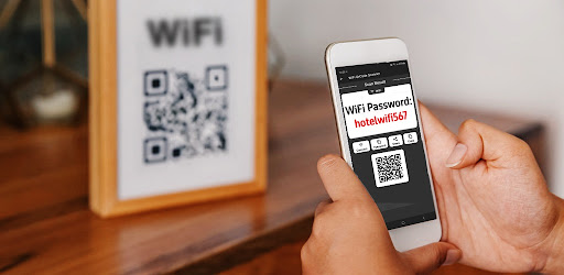 WiFi QR Password ekran görüntüsü