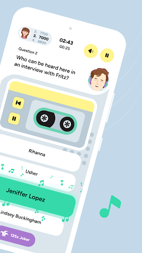 Quiz with Fritz - Music Trivia ekran görüntüsü
