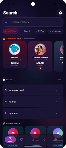 Creator Tracker: Live Stats ekran görüntüsü