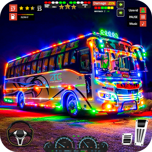 Bus Simulator Game Coach Bus