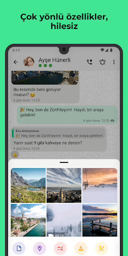 Threema. Güvenli Mesajlaşma ekran görüntüsü
