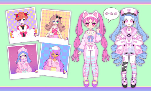 Moon Story dress up girl game ekran görüntüsü