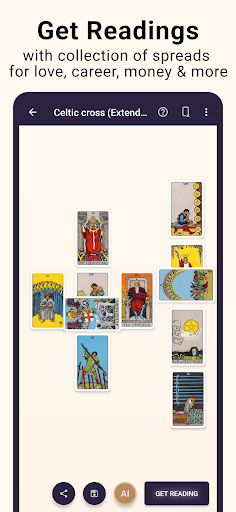 Tarot Divination: Card Reading ekran görüntüsü