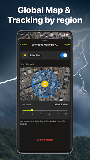 Lightning Tracker My Radar Map ekran görüntüsü