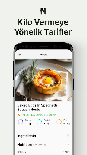 Caloric AI: Kalori Takipçisi ekran görüntüsü