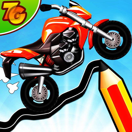Road Draw: Moto Climb Race