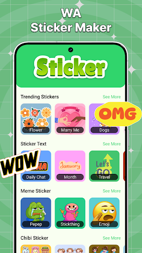 Sticker & Emoji for WA ekran görüntüsü