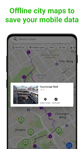 Seoul Tour Guide:SmartGuide ekran görüntüsü