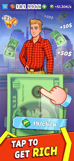 Idle Clickers: Tycoon Life ekran görüntüsü