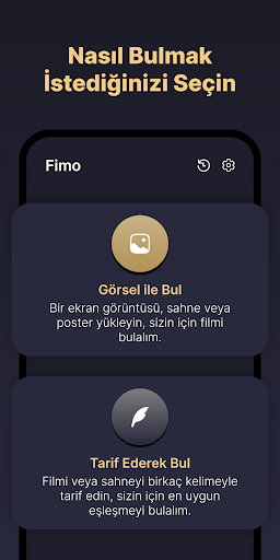 Fimo: Görselden Film Bulma ekran görüntüsü