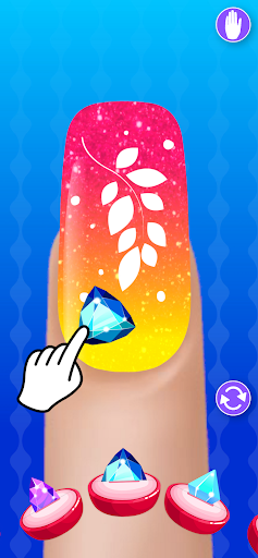 Acrylic Nail Salon Game: ASMR ekran görüntüsü