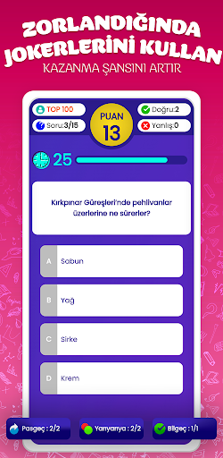 Yanıtla - Bilgi Yarışması ekran görüntüsü