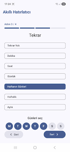 Akıllı Hatırlatıcı - Alarm ekran görüntüsü