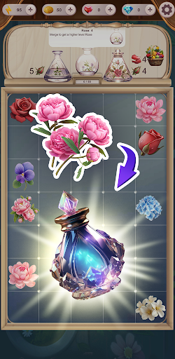 Perfume: Merge Flower Alchemy ekran görüntüsü