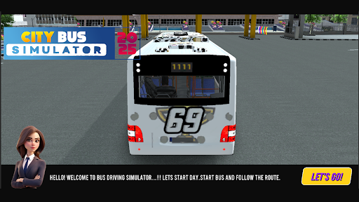 City Bus Drive Simulator 2025 ekran görüntüsü
