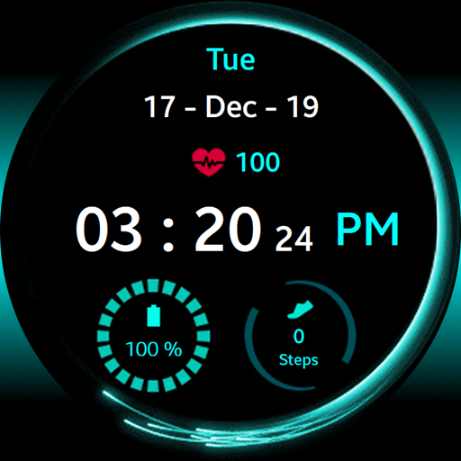 Racing Lines Watch Face ekran görüntüsü