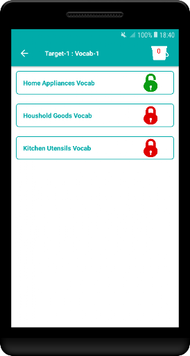 Vocab ka Target de apne bacho  ekran görüntüsü