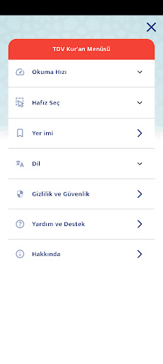 TDV Kuran ekran görüntüsü