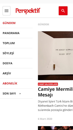 Perspektif ekran görüntüsü