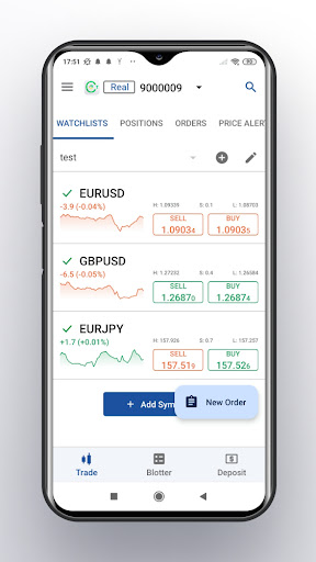 LiteFinance cTrader ekran görüntüsü