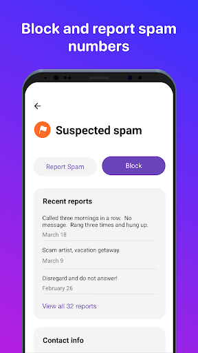 Hiya: Spam Blocker & Caller ID ekran görüntüsü