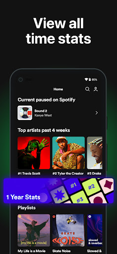 must.fm for Music Stats ekran görüntüsü