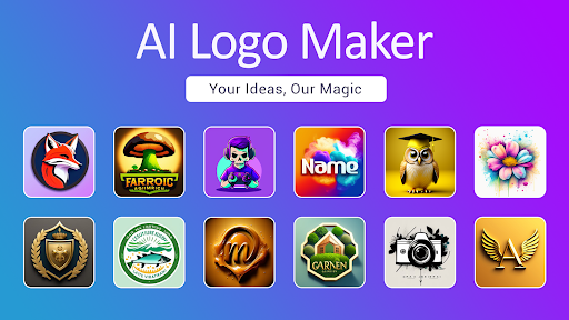Logo tasarımı AI Logo maker ekran görüntüsü