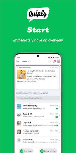 Quiply - Employee BETA ekran görüntüsü