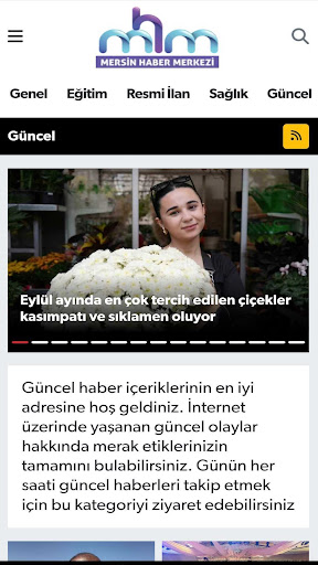 Mersin Haber Merkezi ekran görüntüsü