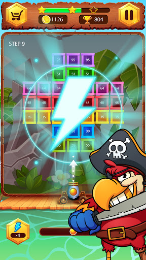Pirates Bricks Breaker ekran görüntüsü