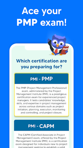PMI PMP Exam Prep Test 2025 ekran görüntüsü
