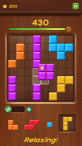Block Puzzle Wood Classic 1010 ekran görüntüsü